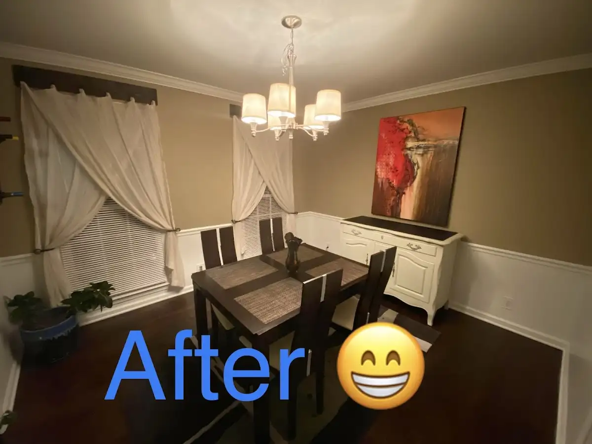 Professional dining room restoration after water damage in Champlain